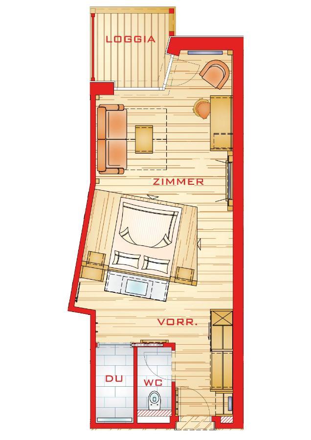 Hotel Gambswirt 塔姆斯韦格 客房 照片